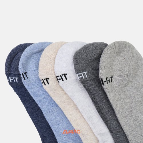 Носки Nike Everyday Plus Cushioned Crew 6 Pairs артикул:SX6897-901 - купить в магазине Дайс