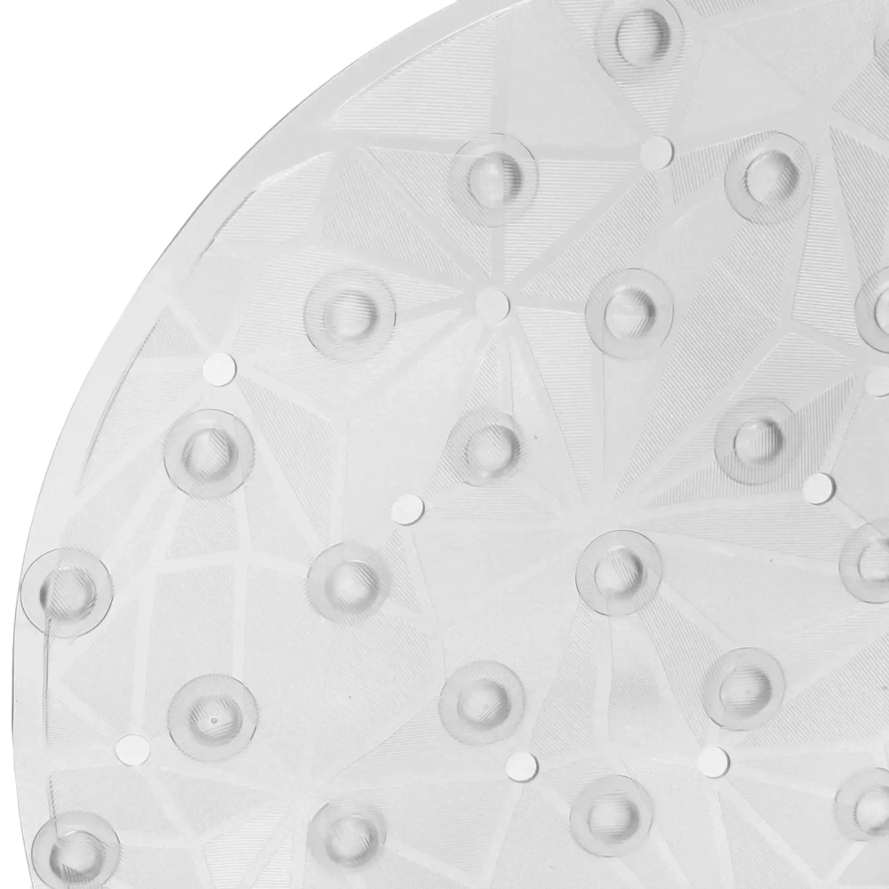 Коврик в ванну 68х38"Милана» серый