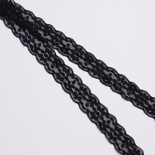 Кружево/Стрейч/Ширина 20 мм 1249 черный