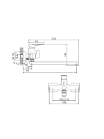 B22713-7 Смеситель для ванны BELZ
