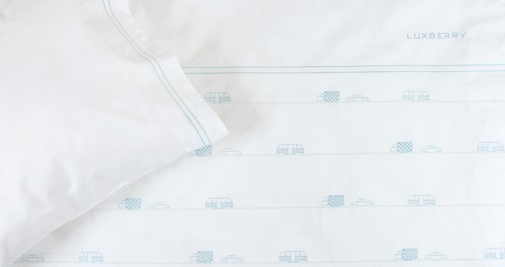 Детское постельное белье Машинки от Bovi фрагмент