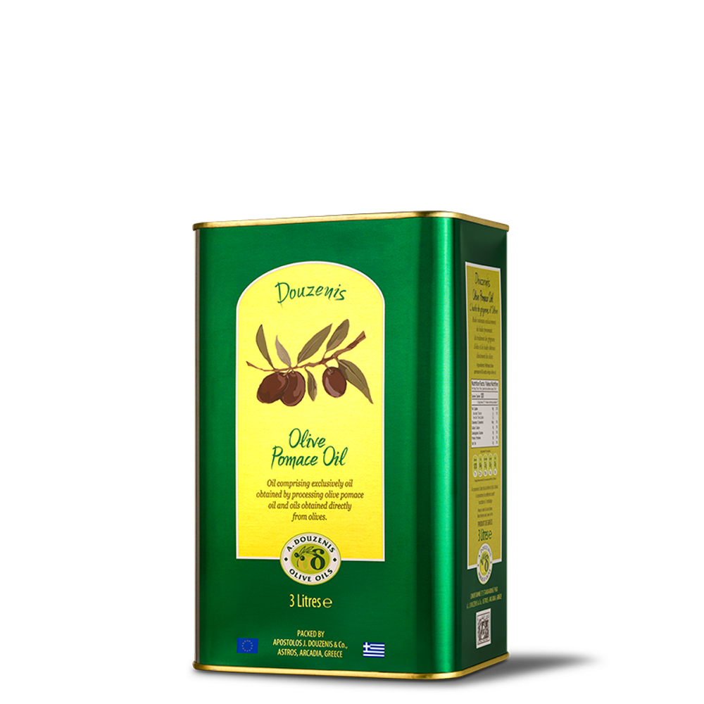 Оливковое масло рафинированное Douzenis 3л, ж/б, Греция