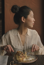 Подвеска на агатовой нити