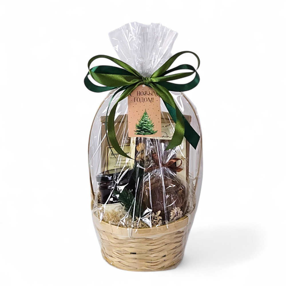 Корзинка "Изумрудная сказка"