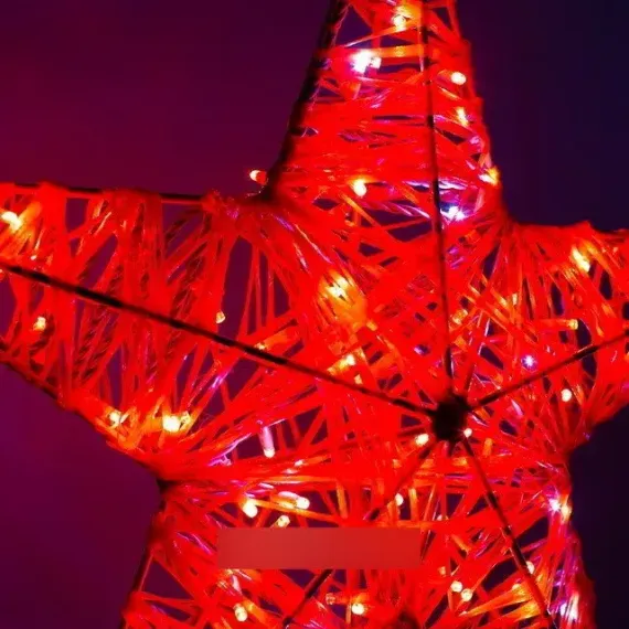 Макушка Кремлевская из стекло-нити 100 см. для елей высотой от 6 до 12 м., красная, Green Trees (krem-sn-100red)