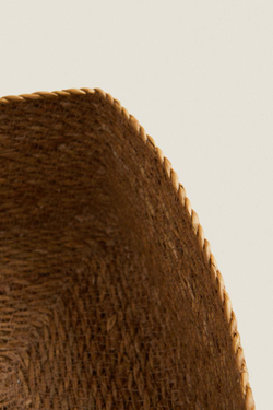 ZARA HOME ПРЯМОУГОЛЬНАЯ КОРЗИНА, СВЕТЛО-БЕЖЕВЫЙ