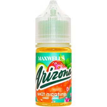 Жидкость MAXWELLS Salt 1.2% 30 ml Arizona - Клубника Огурец Базилик