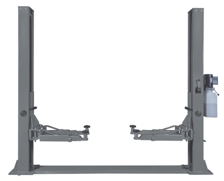 KraftWell KRW4MLS Подъемник г/п 4 т. упр.стопорами на 1-й колонне с анкерами и проставками