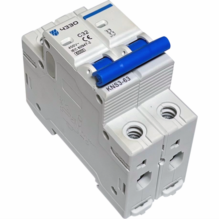 Модульный автоматический выключатель KNS3-63-AC-2P-C32