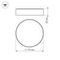 Потолочный светодиодный светильник Arlight SP-Rondo-175A-16W Day White 021777