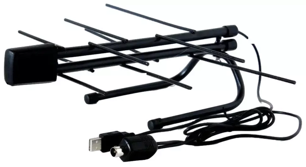 Антенна комнатная  LOCUS L 942.10 Ky-18Дб питание 5В+USB кабель 2 метра