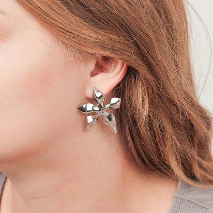 Серьги Fiore Luna Цветок AWE2712-S