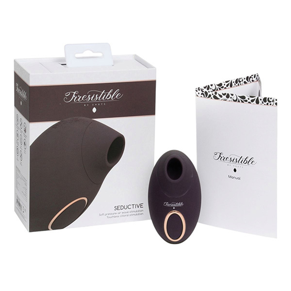 Фиолетовый вакуум-волновой клиторальный стимулятор Irresistible Seductive Purple IRR001PUR