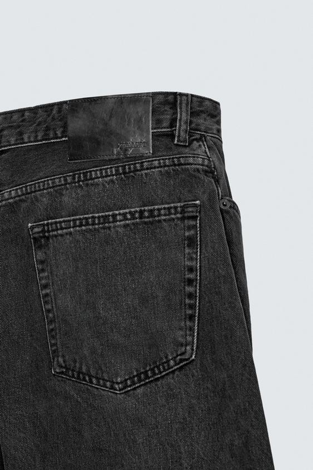 ZARA ДЖИНСЫ RELAXED BARREL FIT, УГОЛЬНЫЙ