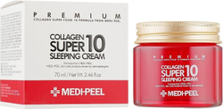 Омолаживающий ночной крем для лица с коллагеном Medi Peel Collagen Super10 Sleeping Cream70 мл.