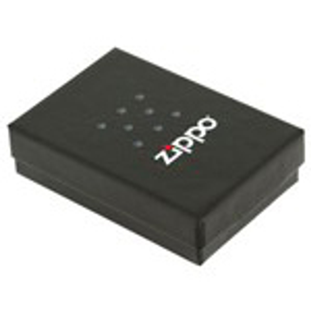 Зажигалка ZIPPO Classic Black Matte™ с изображением рыбака ZP-218 FISHERMAN