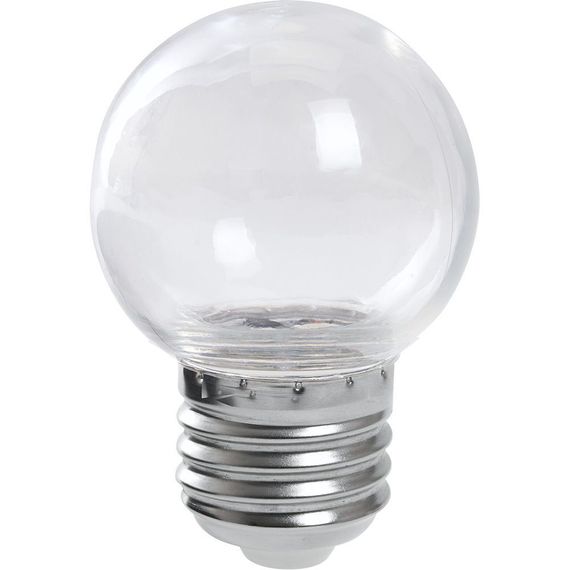 Лампа светодиодная Feron E27 1W 2700K прозрачная LB-37 38119