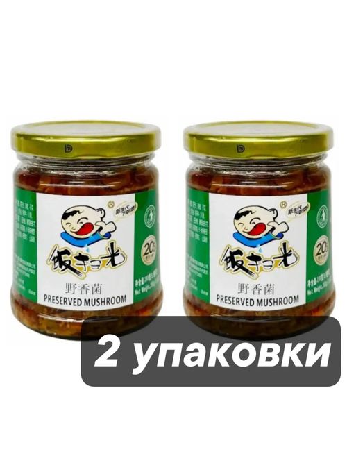 Грибы шиитаке Fansaoguang в соусе 280 г x 2 шт