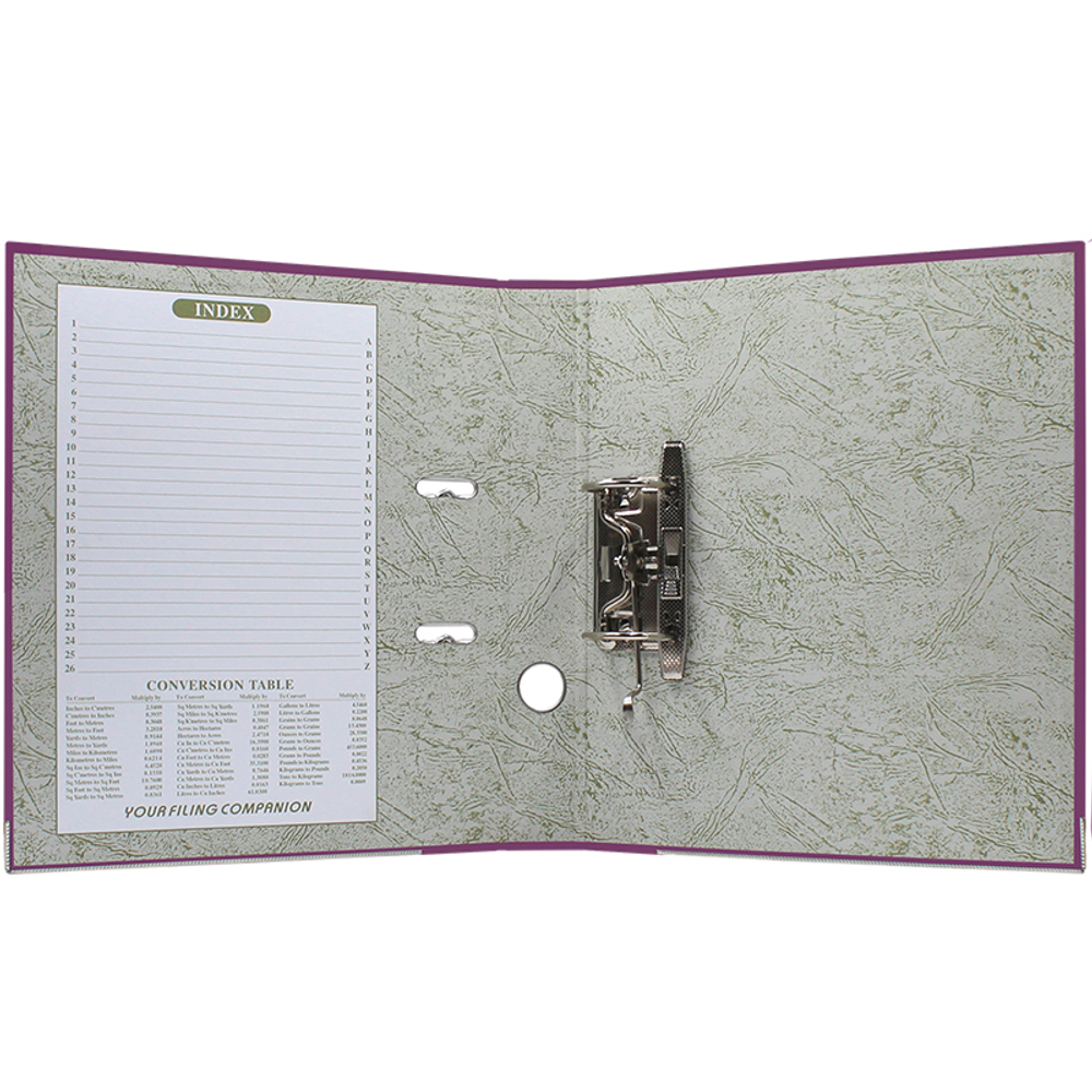 Папка-регистратор KUVERT А4, ширина корешка 50 мм, фиолетовая