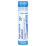 Boiron, Hepar Sulphuris Calcareum, 30C, средство от сухого кашля, прибл. 80 гранул