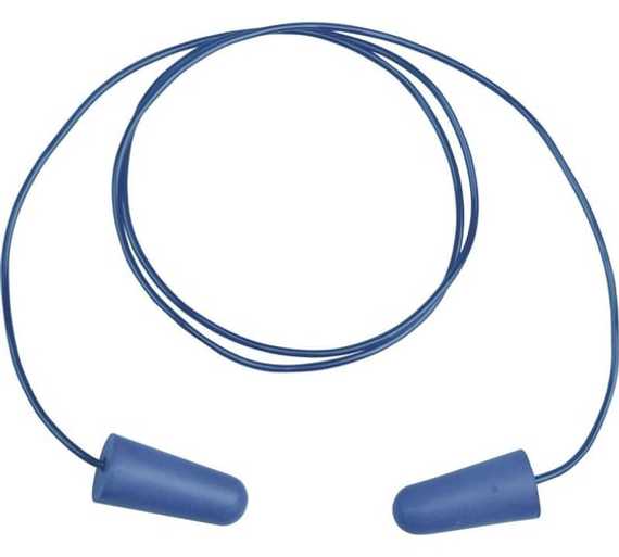 Детектируемые беруши из полиуретана Delta Plus CONICDE010 (SNR 36 DB) CONICDE010BL