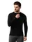 Термобелье мужское футболка Norveg Soft  длинный рукав Знак Woolmark, цвет черный. (15SML1RL003)