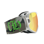 Chrome Hearts SILVER M0RNING FADE BLACK Windproof Unisex Ski Goggles