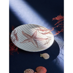 Набор из четырех тарелок aquarium из коллекции sea treasures, D21,5 см