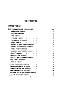 Conversational Openings and Endings. Some Hints for Playing the Game of Small Talk and Other Society Pastimes | Hugh Bell