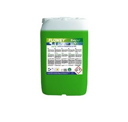 Автошампунь для мойки автомобилей EV12 EVOPUR SHAMPOO EXTRA, канистра 25 л., FLOWEY (Люксембург)