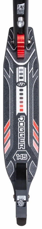 самокат TechTeam Jogger 145 2022, красный/Red
