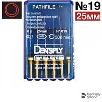 PathFile NiTi 25мм №019, ПатФайл (6шт.), машинный каналорасширитель