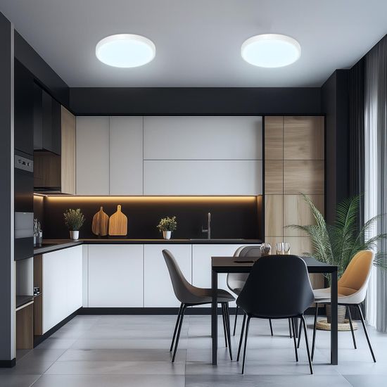 CL738240V Бейсик Белый Св-к Накл. LED 24W*Мульти