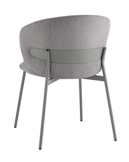 Стул Блейз велюр серый