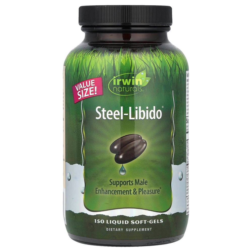 Irwin Naturals, Steel-Libido®, 150 желатиновых капсул