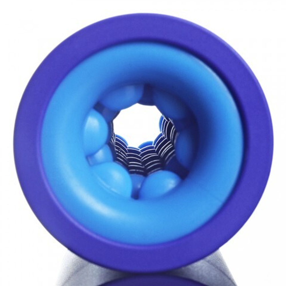 Рельефный мастурбатор O-Sensual Blue