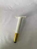 Ножки Белые Шпага с золотым браслетом 200 мм/4 штуки