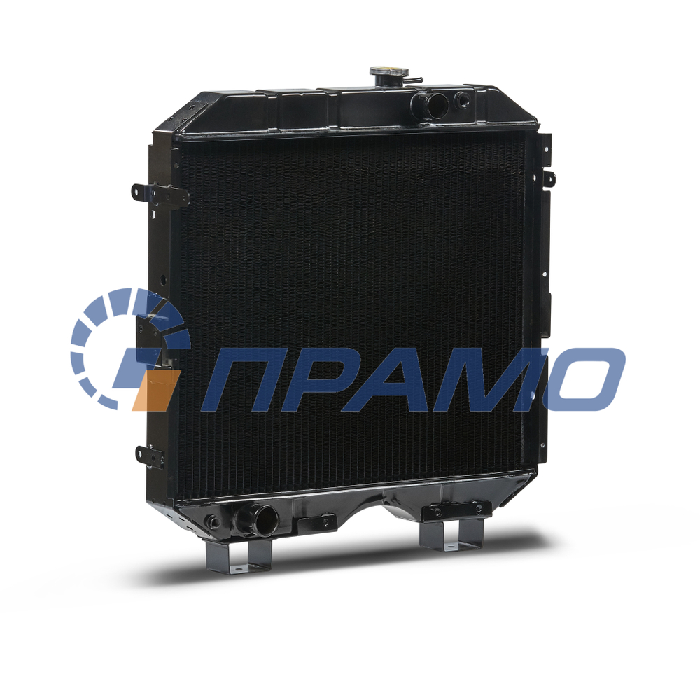 ЛР3205-1301010-М (ПРАМО) Радиатор охлаждения медный для ПАЗ (3 ряда)