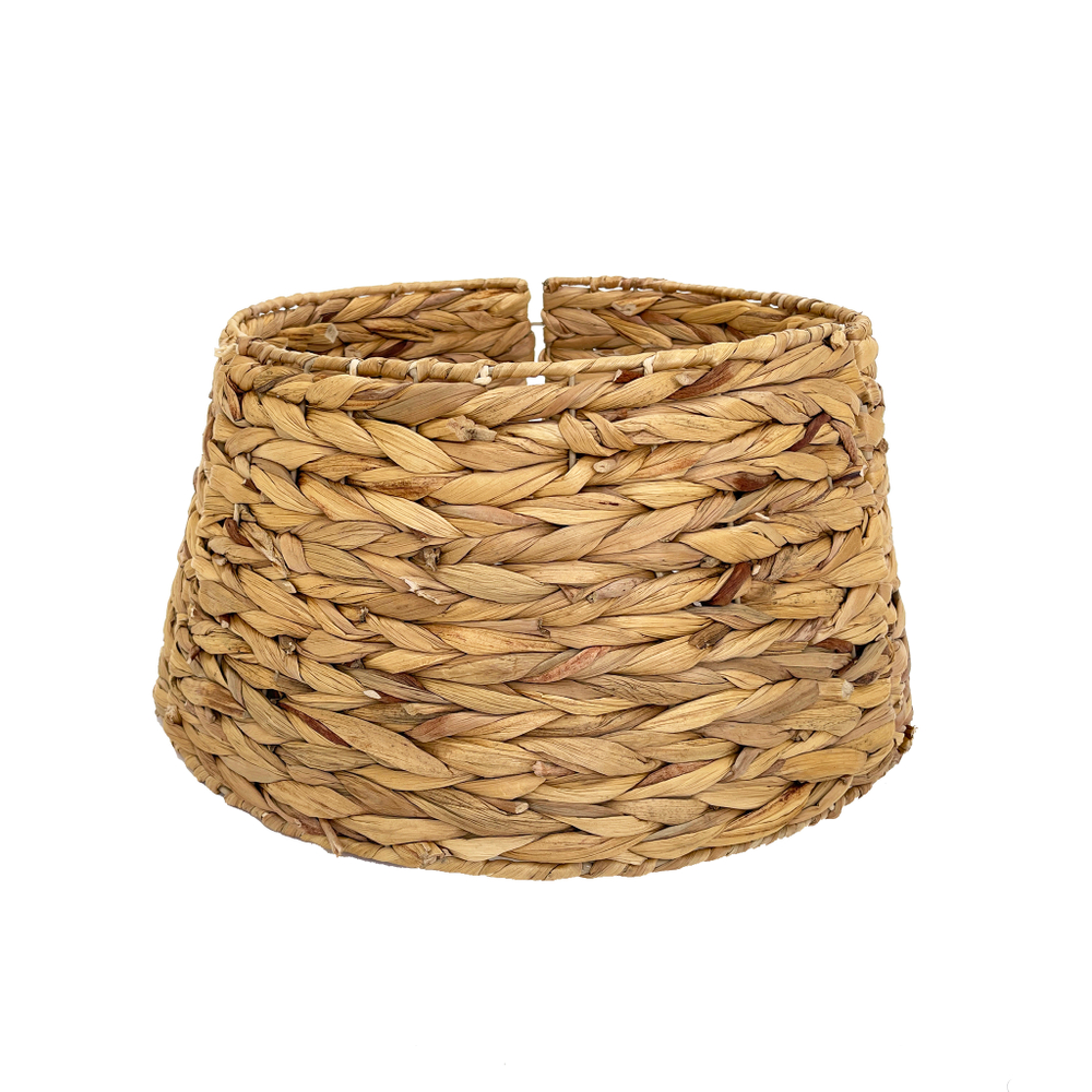 Корзина для елки 26x58см ChristmasDeLuxe разборная джутовая коричневая