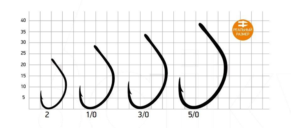 Крючки Saikyo SS061-BN SPOON SINGLE