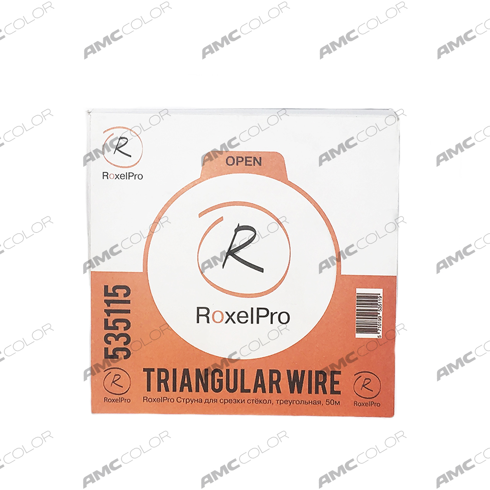 RoxelPro Струна д/срезки стекл,треугольная, 50м 535115