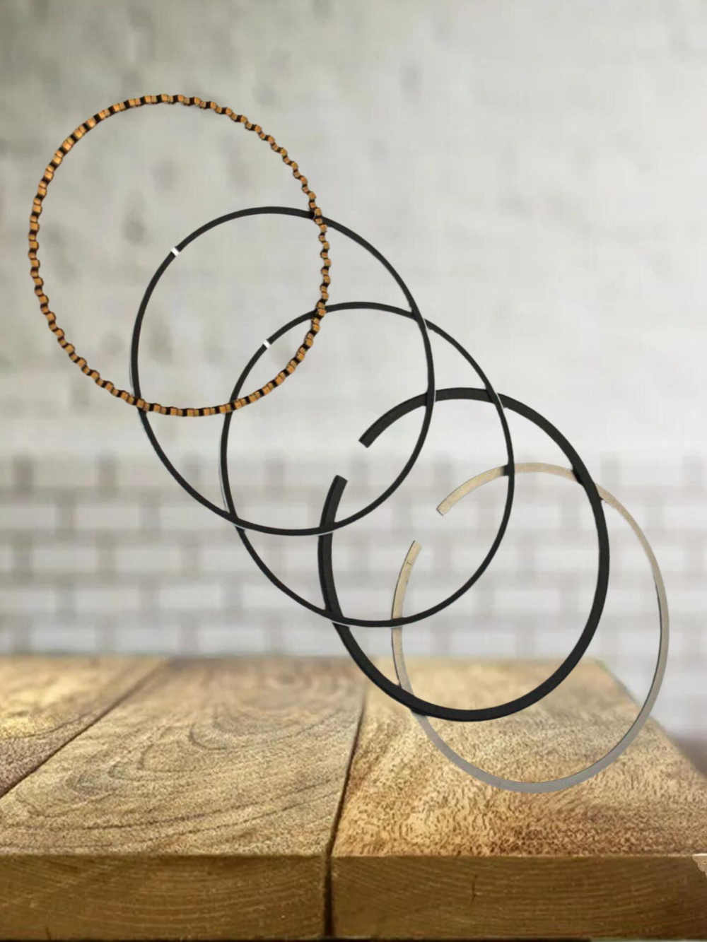 Кольца поршневые (на 1 цилиндр) LF481Q11004200A для Lifan Breez, Solano