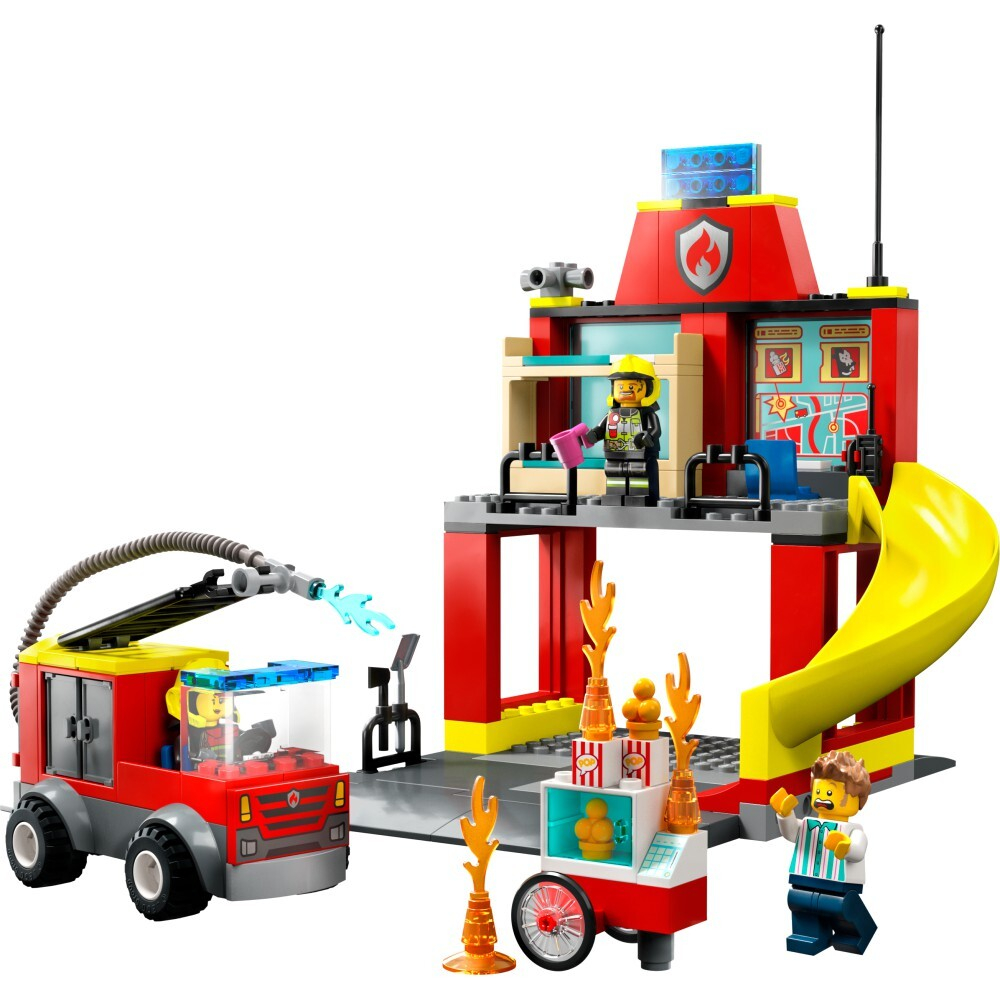 LEGO City — Пожарная часть и пожарная машина 60375 / артикул   60375  / GTIN 5702017416359