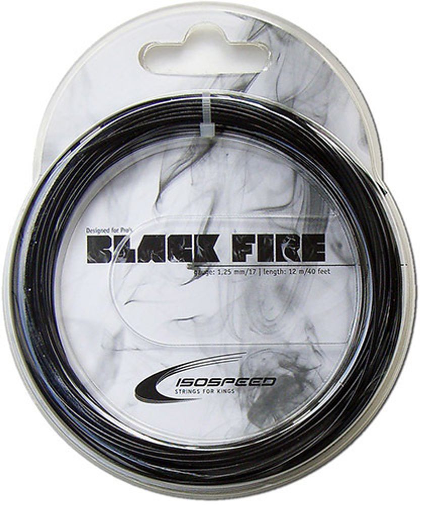 Струны теннисные Iso-Speed Black Fire (12 m)