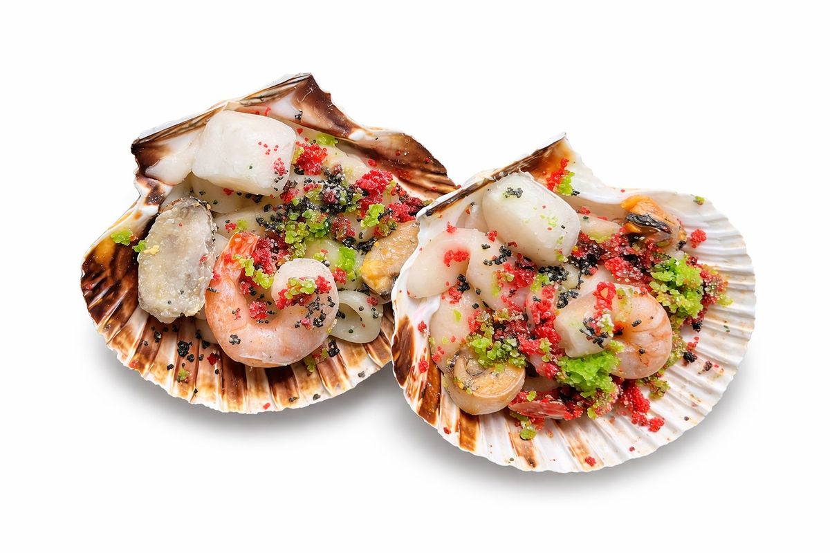 Гребешок по шанхайски Морское изобилие~400г