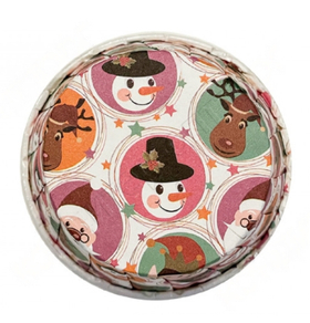 Капсула усиленная Снеговик, олень и Санта 1 шт.