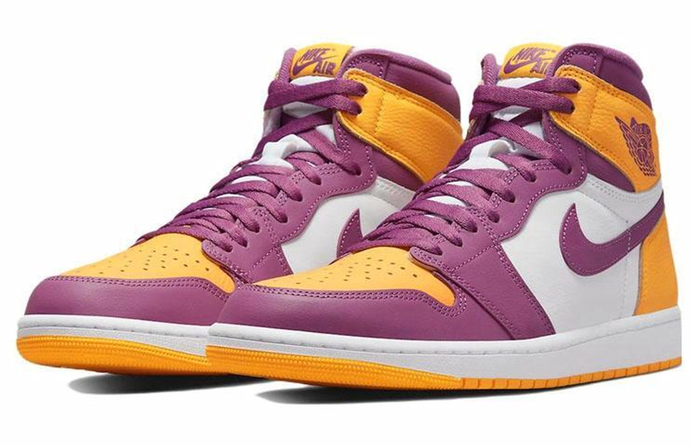 Кроссовки Jordan Air Jordan 1 Retro High Og "University Gold And Light Bordeaux"