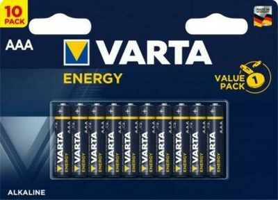Батарейка к-т10 бл VARTA ENERGY lr03