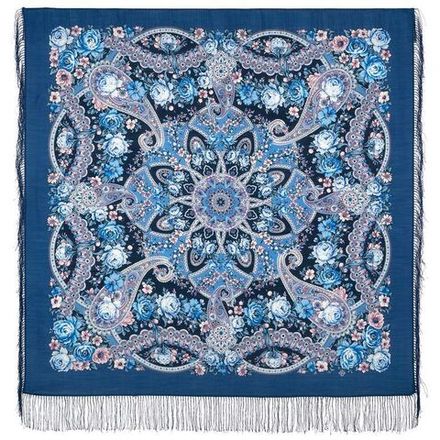 Павловопосадский платок Девица-краса 1869-14