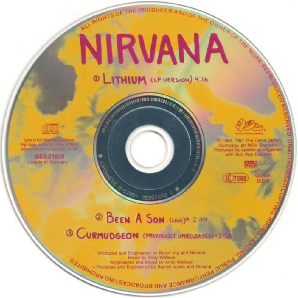 Nirvana / Singles (6CD Single)
